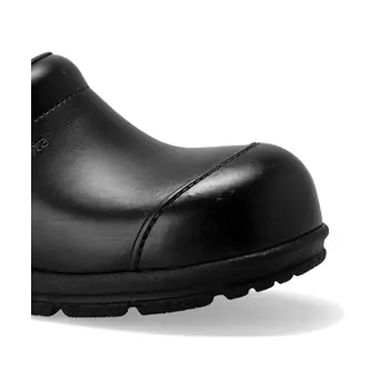 Sanita San Duty safety clogs with heel cover S3, Black