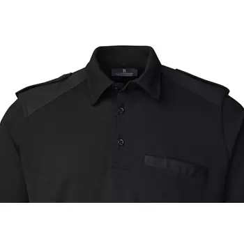 CC55 Frankfurt Sportwool polo shirt, Black