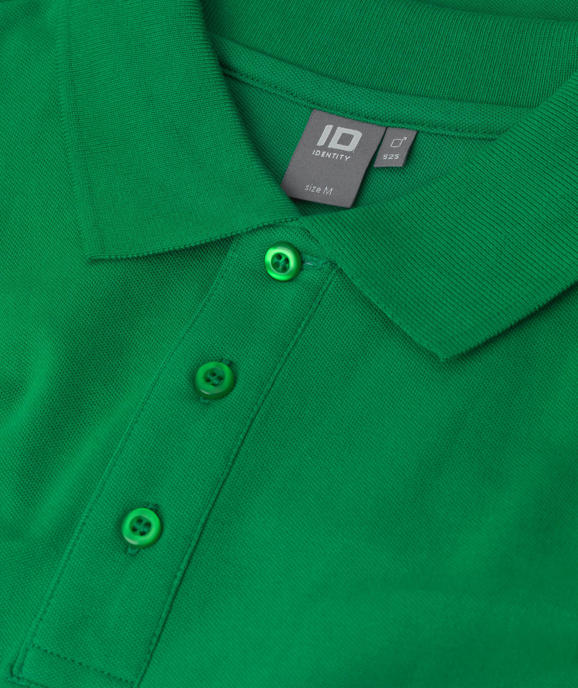 ID Stretch polo T-skjorte, Gr&oslash;nn, large image number 4