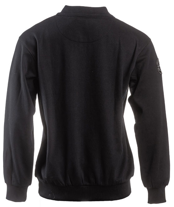 Kramp Original polo sweatshirt, Black