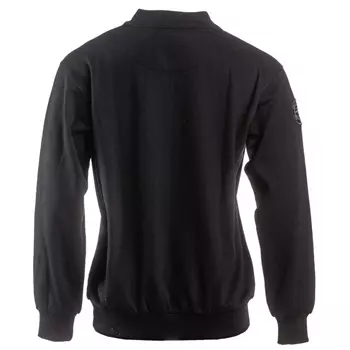 Kramp Original polo sweatshirt, Black