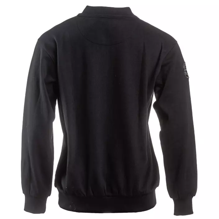 Kramp Original polo sweatshirt, Svart, large image number 1