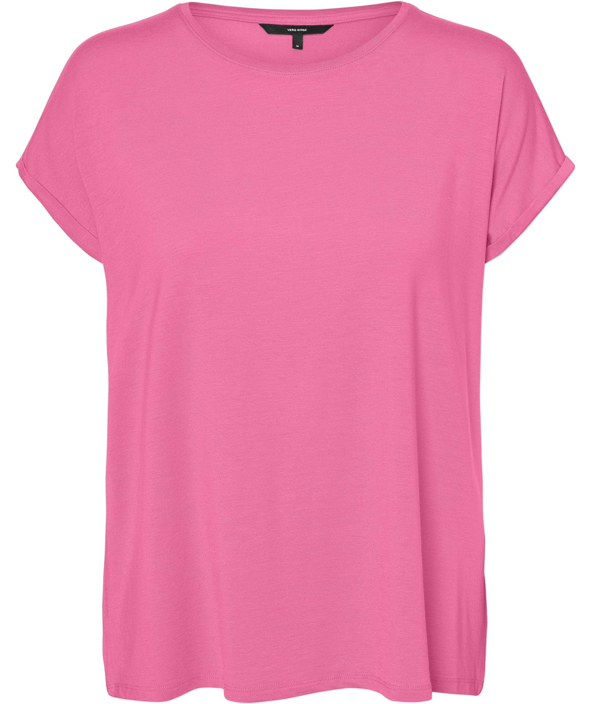 Vero Moda VMAVA PLAIN dame T-shirt, Pink Cosmos, Pink Cosmos, swatch