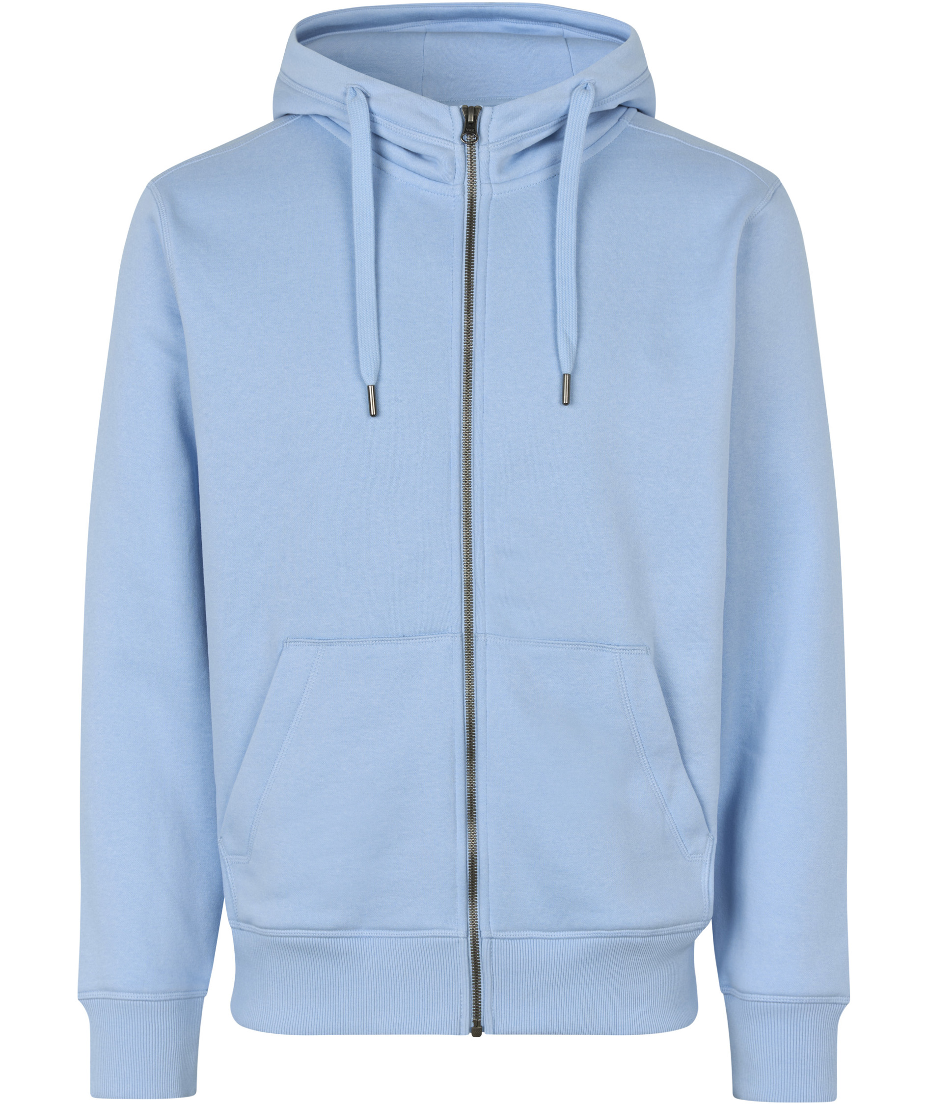 ID Core hoodie with zipper, Light Blue, Light Blue, swatch