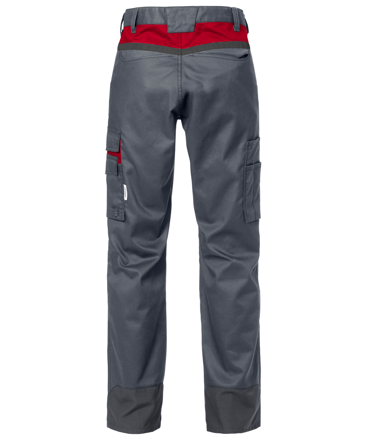 Fristads women's service trousers 2554, Grey/Red, large image number 1