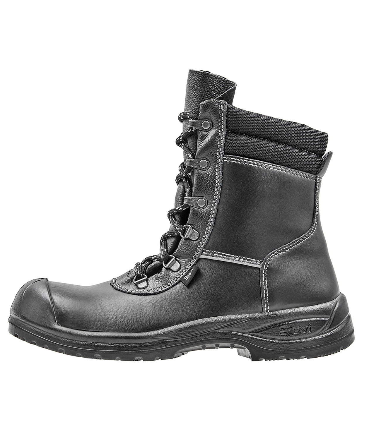 Sievi Solid XL+ vinter skyddsst&ouml;vlar S3, Svart