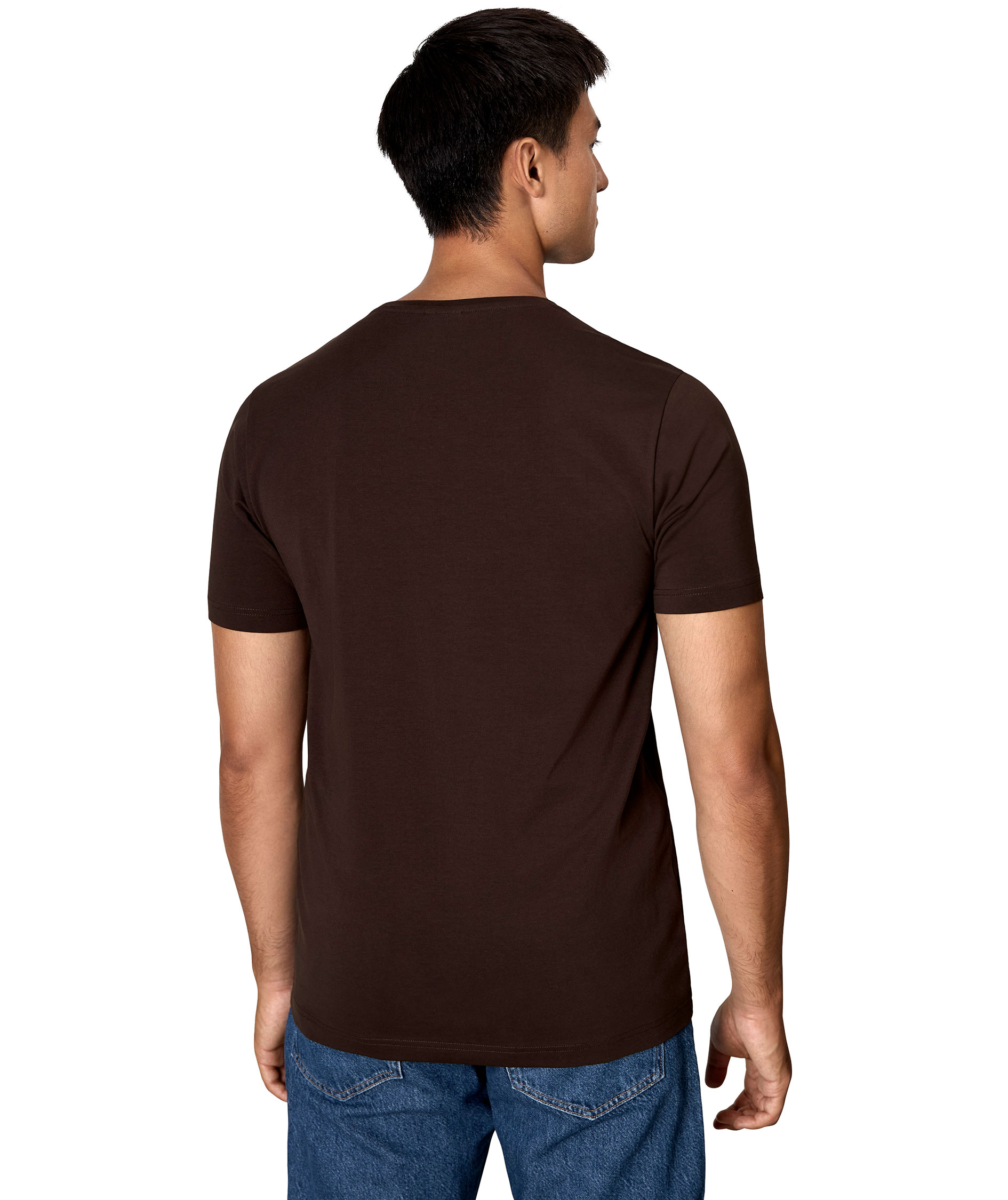 ID T-shirt with stretch, Mocca, large image number 3