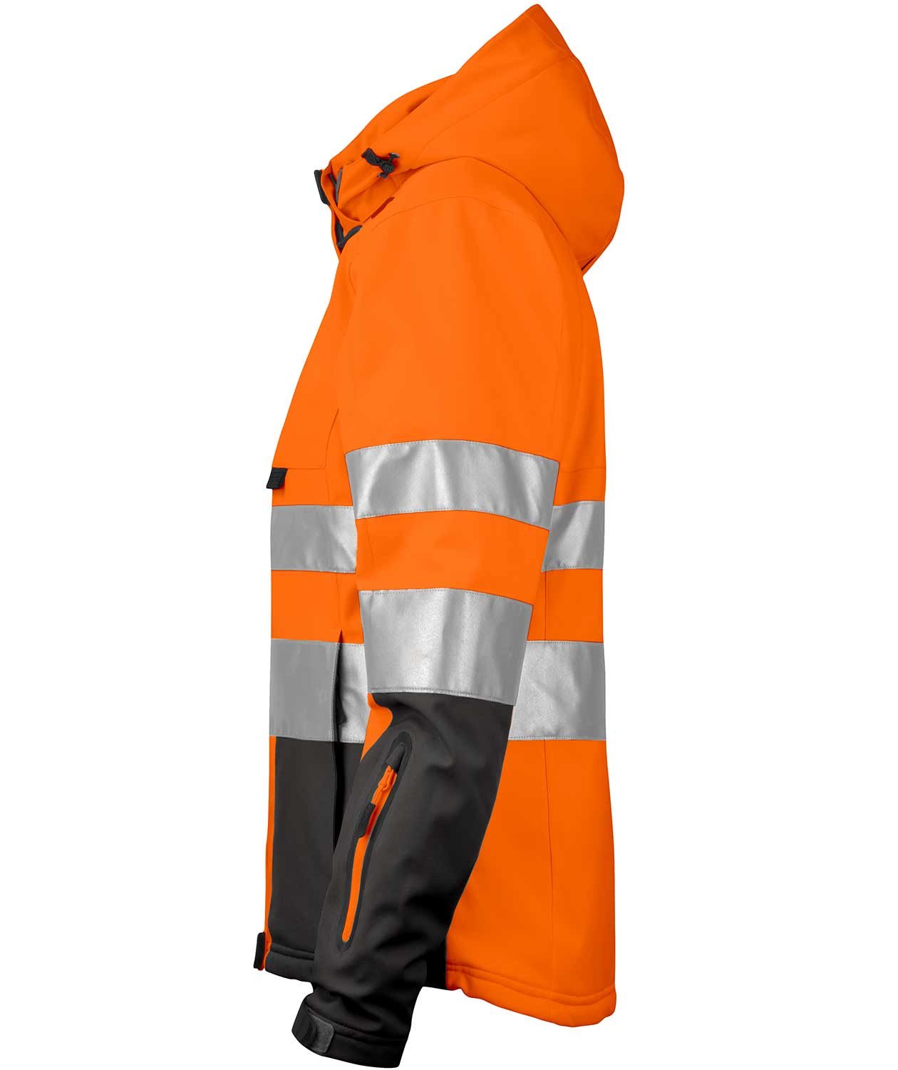 ProJob women's winter jacket 6424, Orange/Black, large image number 2