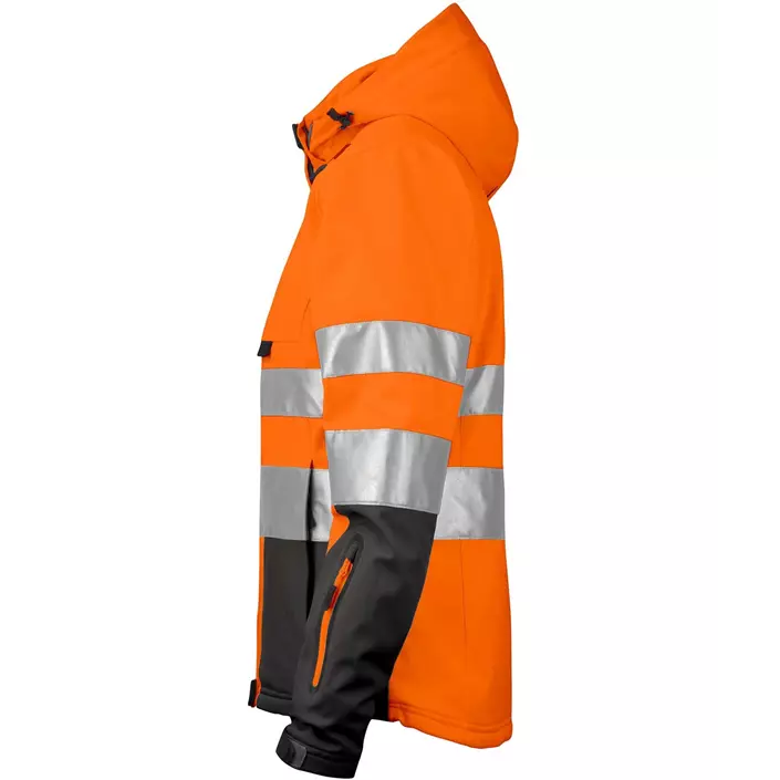 ProJob women's winter jacket 6424, Orange/Black, large image number 2