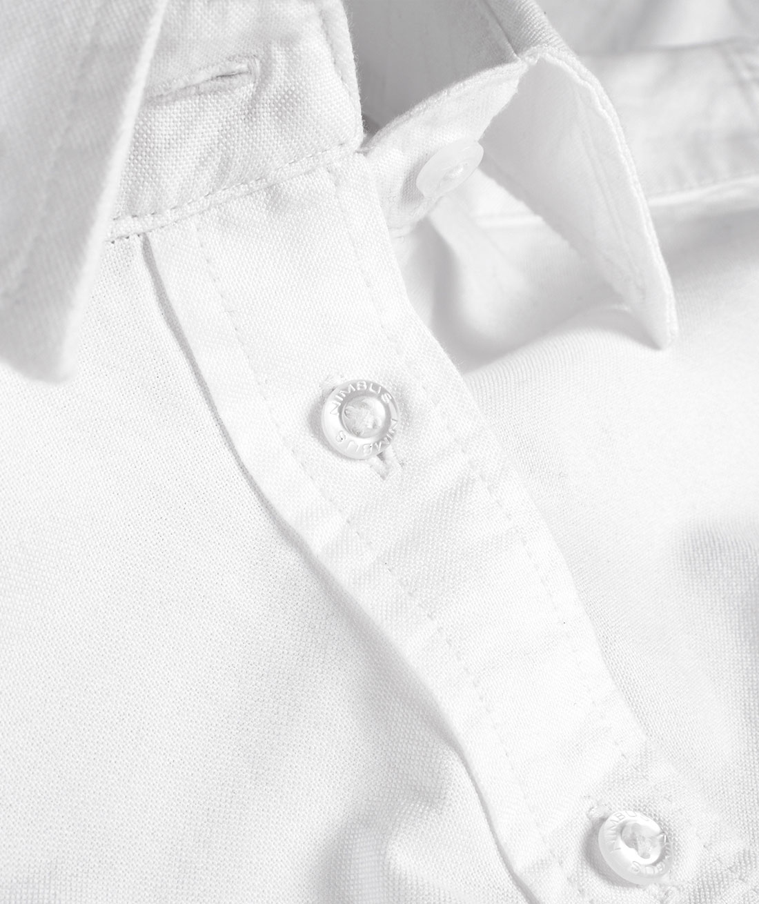 Nimbus Rochester Slim Fit Oxford shirt, White, large image number 3