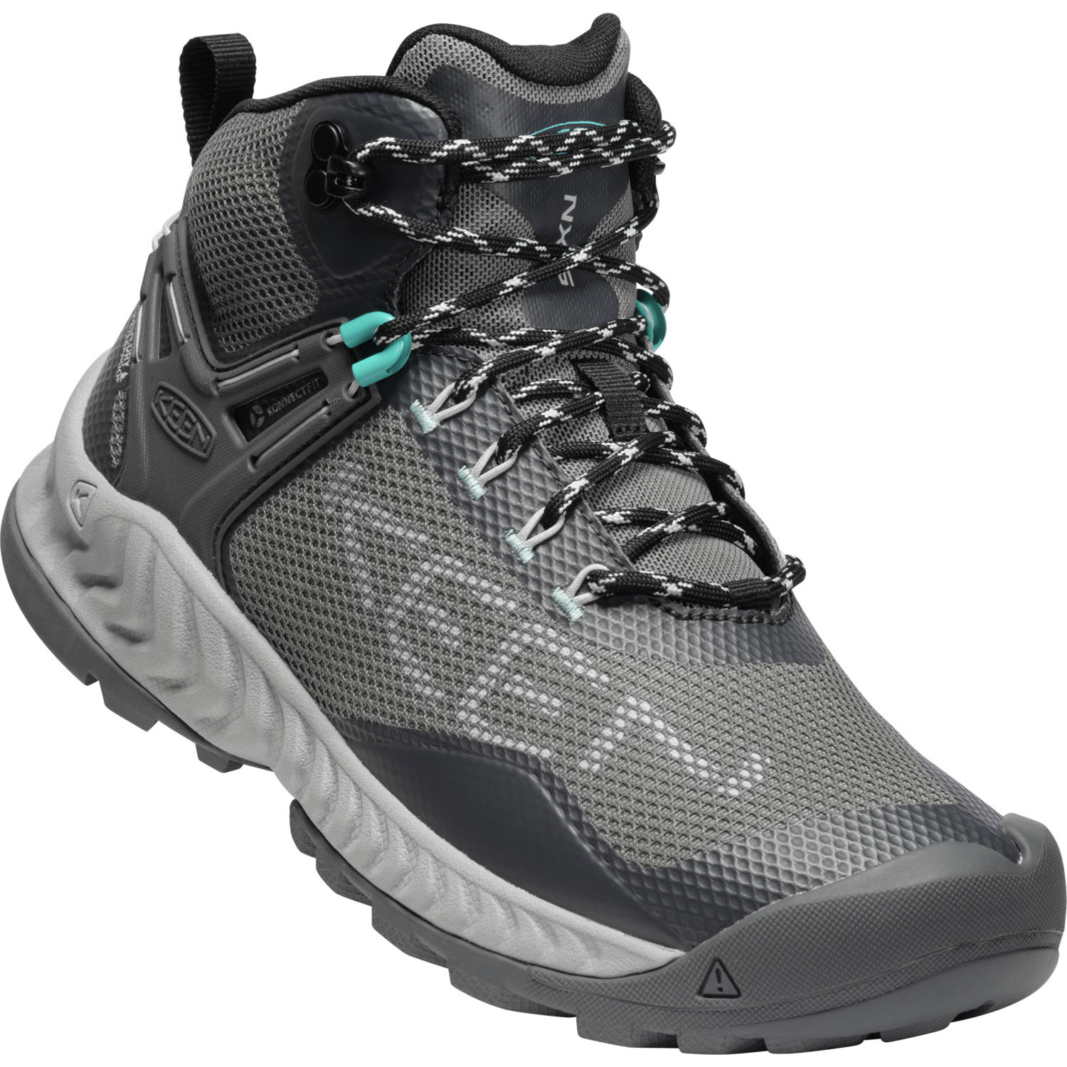 Keen Nxis Evo Mid WP Damen Wanderstiefeletten, Magnet/Ipanema