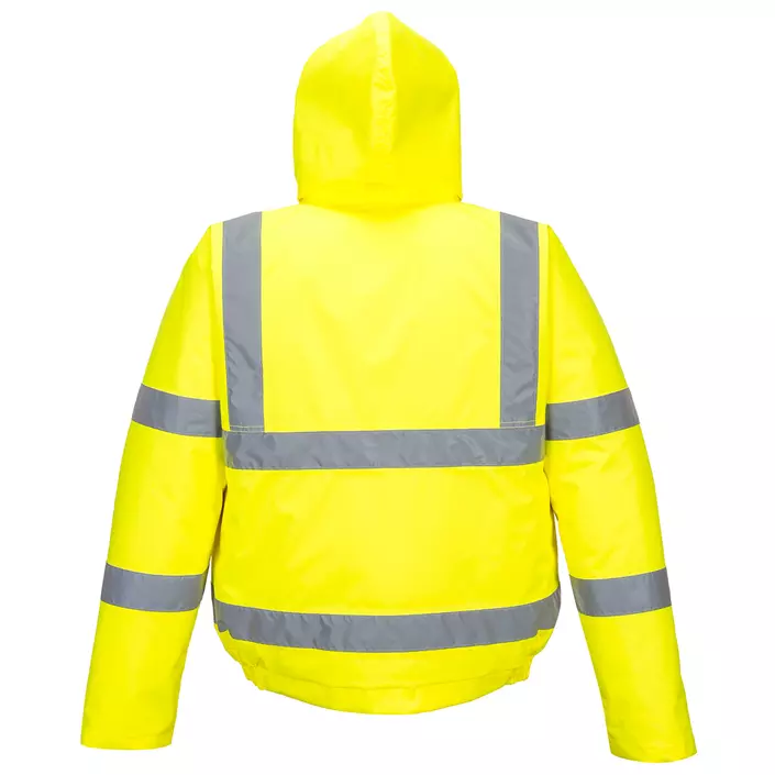 Portwest winter jacket, Hi-Vis Yellow, large image number 2