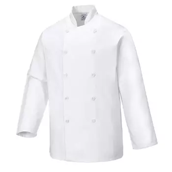Portwest C836 chefs jacket, White