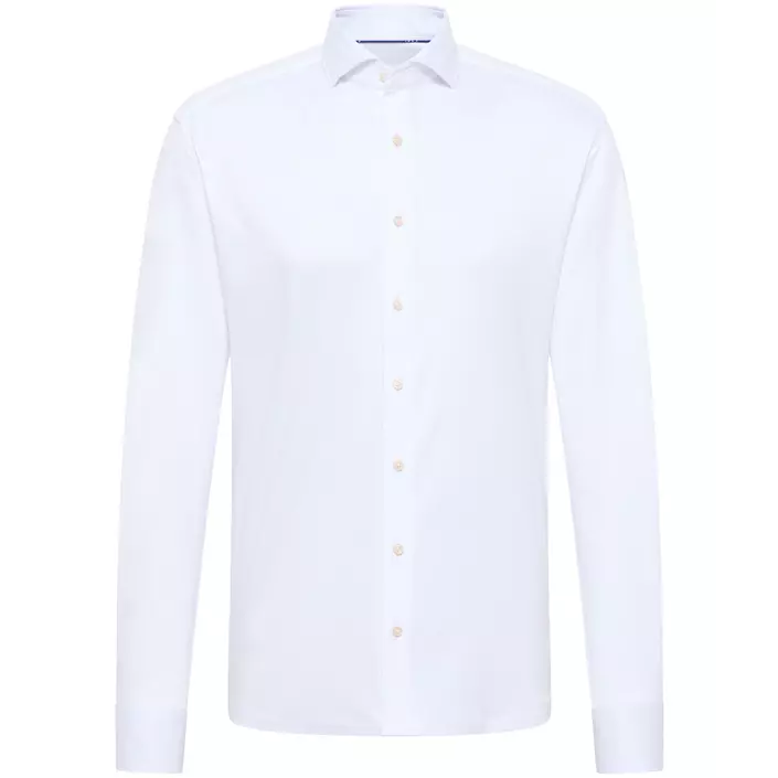 Eterna Soft Tailoring Jersey Modern fit skjorta, White, large image number 0