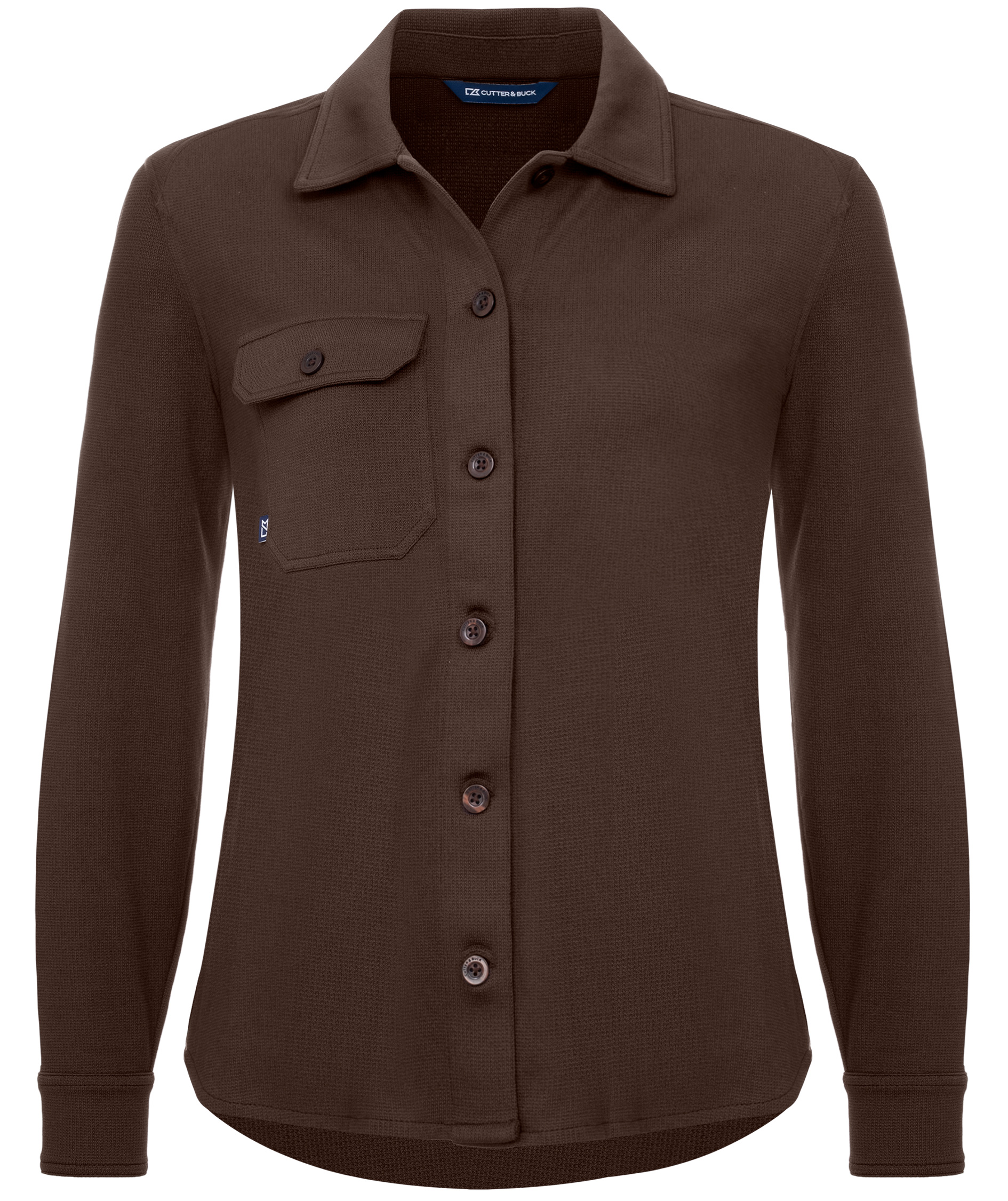 Cutter & Buck Advantage Leisure women's shirt, Dark Mocha, Dark Mocha, swatch