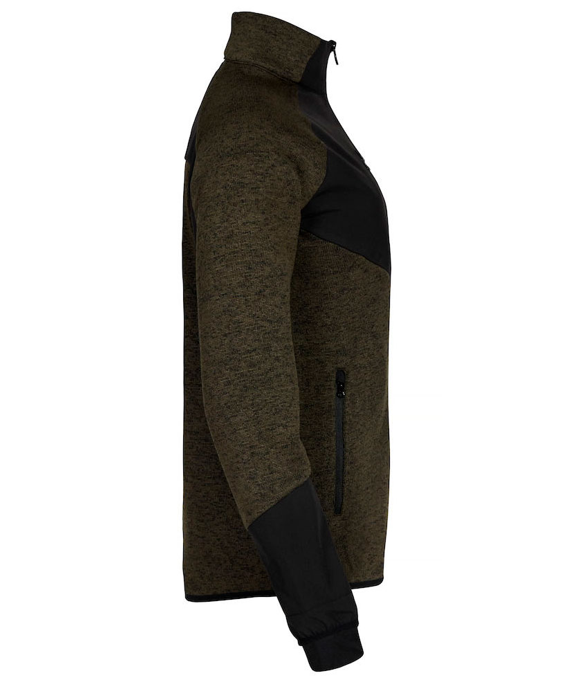 Clique Haines women's fleece jacket, Fog Green, large image number 3