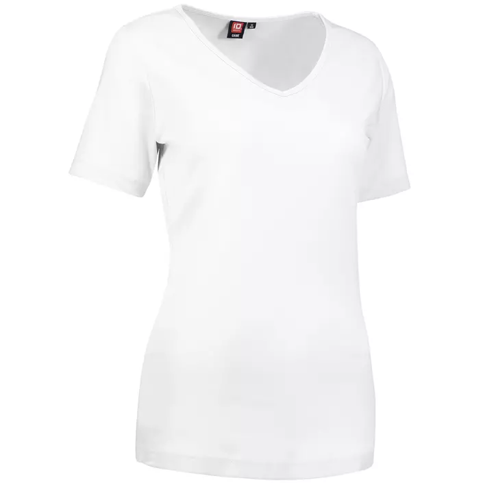 ID Interlock dame T-shirt, Hvid, large image number 1