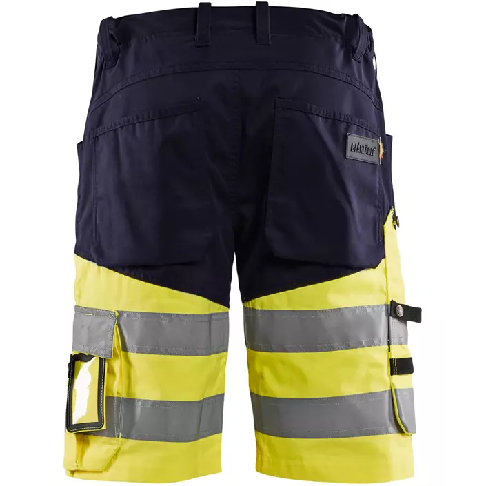 Blåkläder arbeidsshorts, Marine/Hi-Vis gul, large image number 1