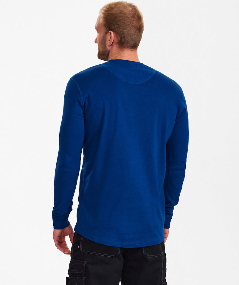 Engel Extend lang&auml;rmliges Grandad T-Shirt, Surfer Blue, large image number 3