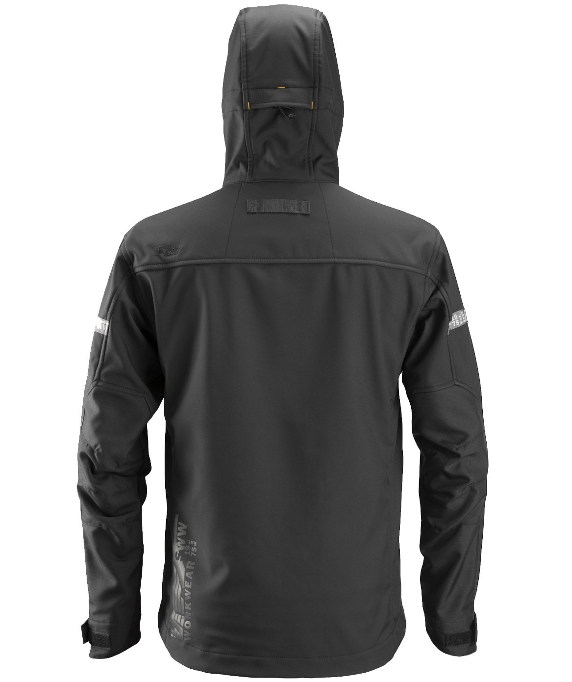 Snickers AllroundWork softshelljacka 1229, Svart, large image number 2