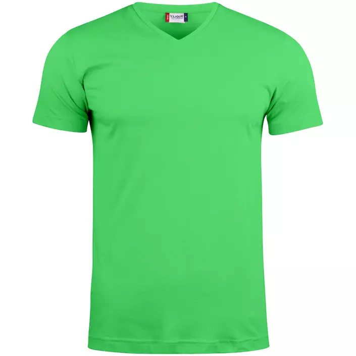 Clique Basic  T-shirt, Äppelgrön, large image number 0