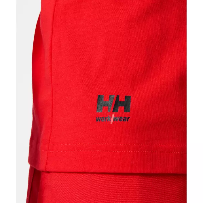 Helly Hansen Classic långärmad T-shirt, Alert red, large image number 5