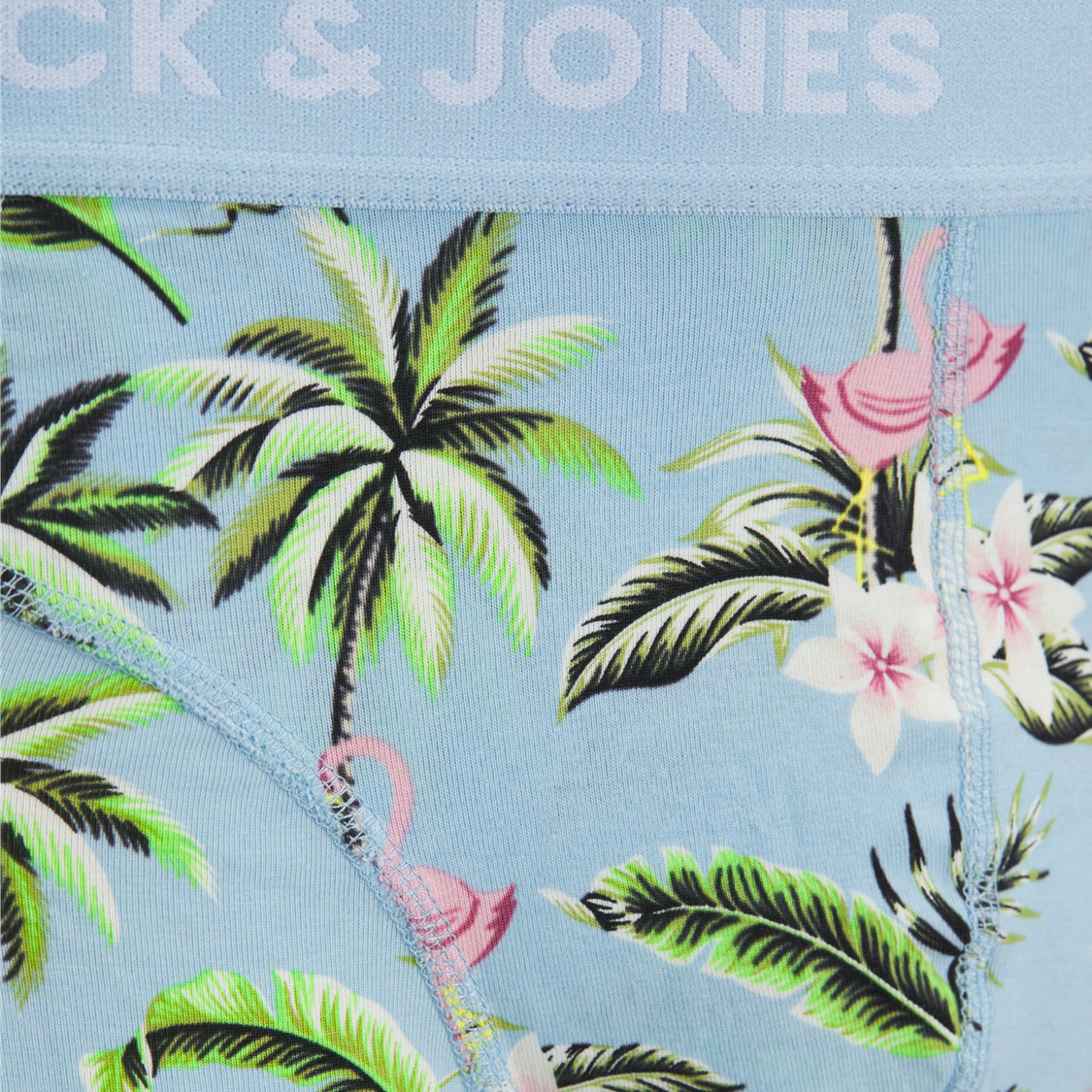 Jack & Jones JACFLOWER BIRD 3-pack boxer shorts, Chambray Blue, large image number 4