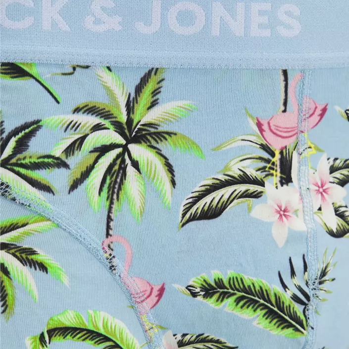 Jack & Jones JACFLOWER BIRD 3-pack kalsonger, Chambray Blue, large image number 4