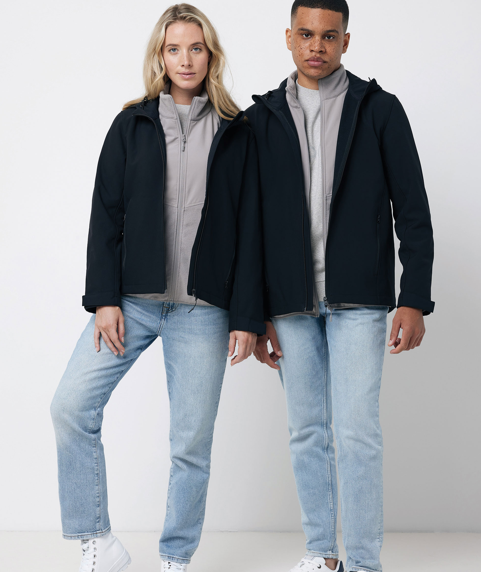 Iqoniq Makalu women's softshell jacket, Black, large image number 8