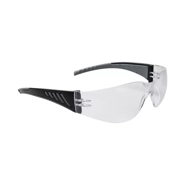 Portwest PR32 Wrap Around Pro safety glasses, Clear, Clear, large image number 0