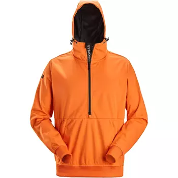 Snickers FlexiWork Windblocker softshell hoodie 8400, Warm Orange