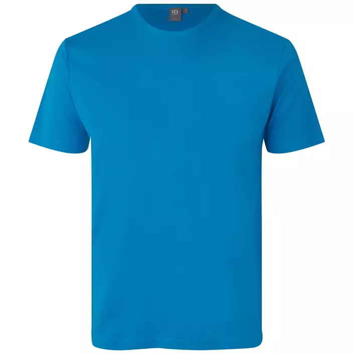 ID Interlock T-shirt, Turquoise, large image number 0