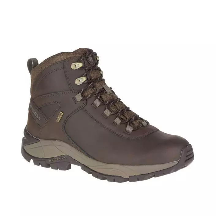 Merrell Vego Mid LTHR WTPF hiking boots, Espresso, large image number 1