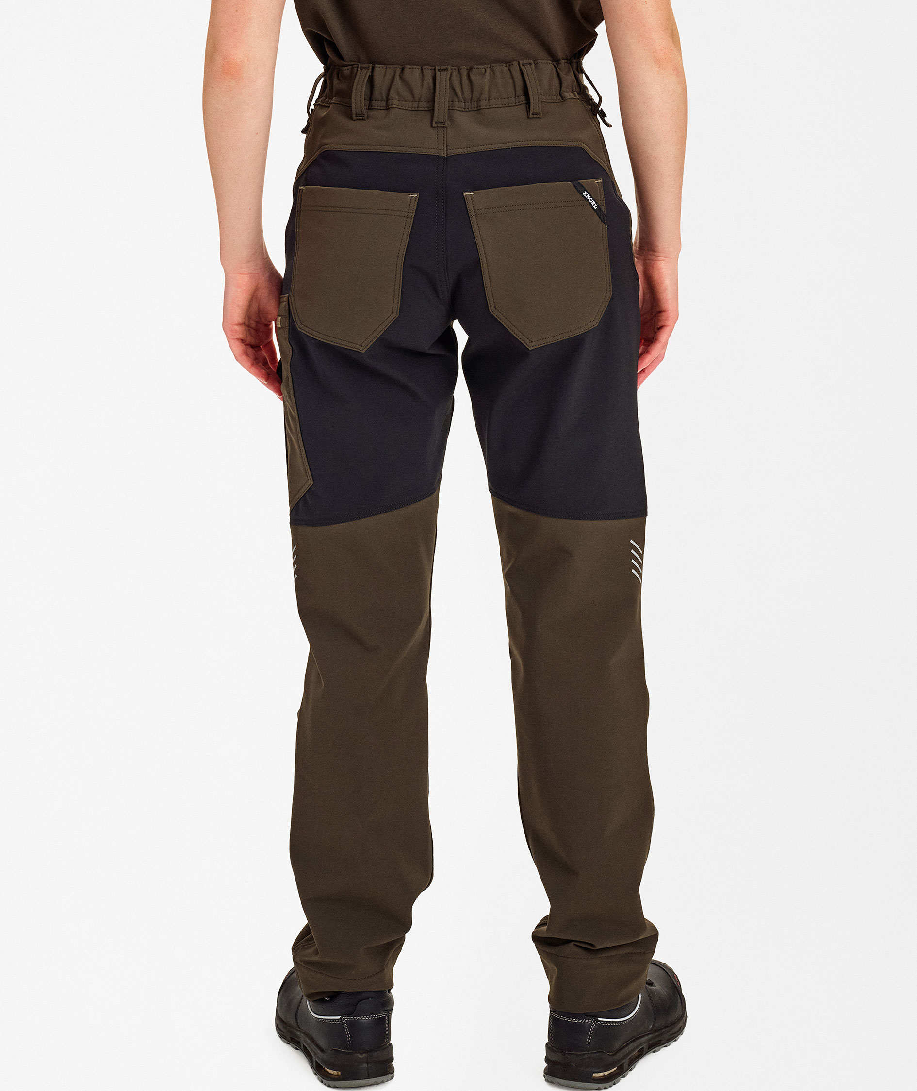 Engel Entire servicebyxa full stretch dam, Forest Green/Black, large image number 3