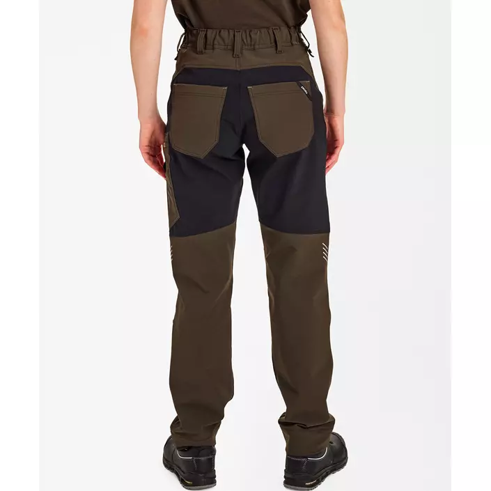 Engel Entire servicebyxa full stretch dam, Forest Green/Black, large image number 3