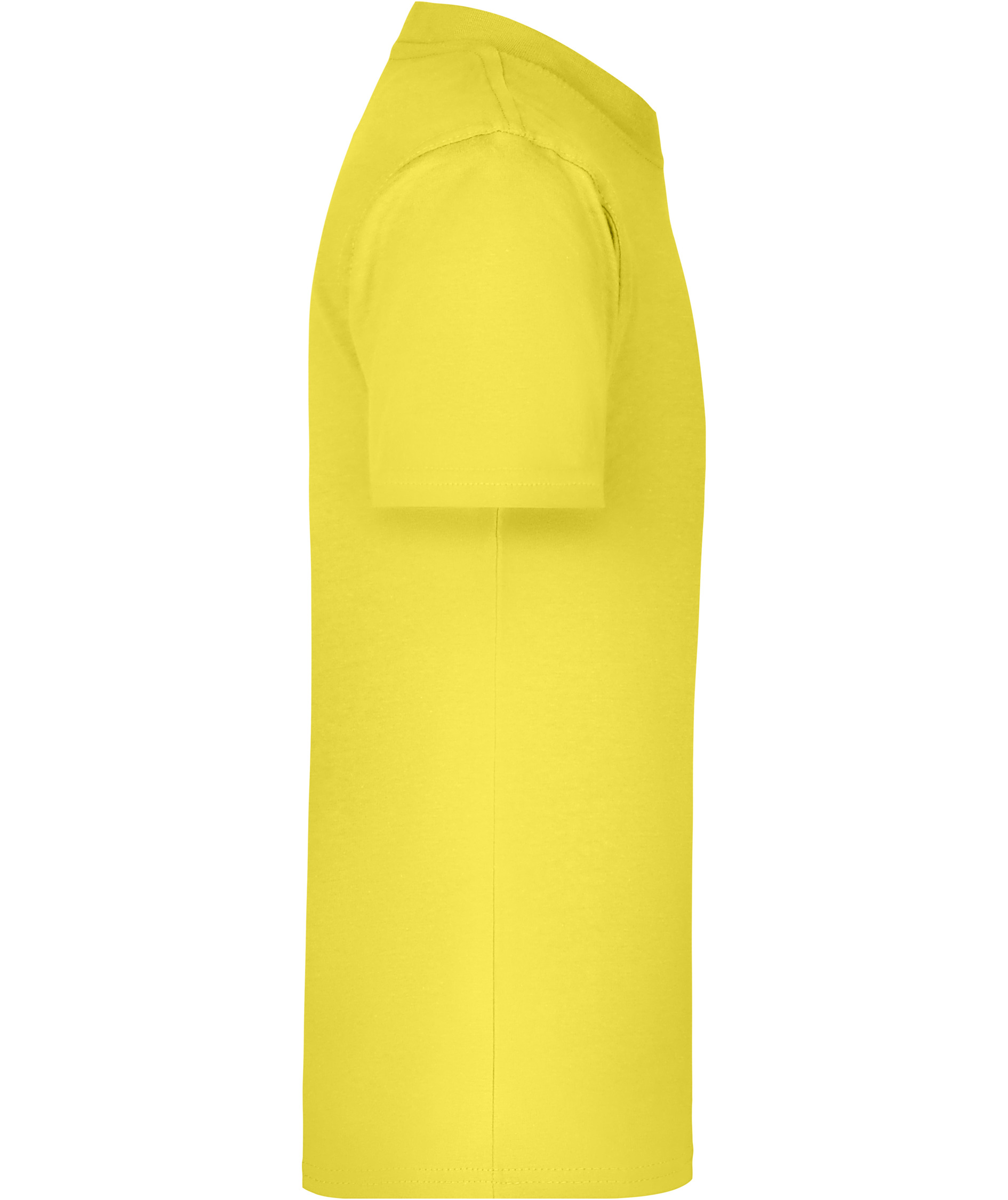 James & Nicholson Junior Basic-T T-shirt til b&oslash;rn, Yellow, large image number 2