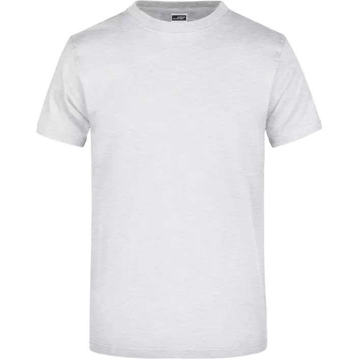 James & Nicholson T-shirt Round-T Heavy, Ash, large image number 0