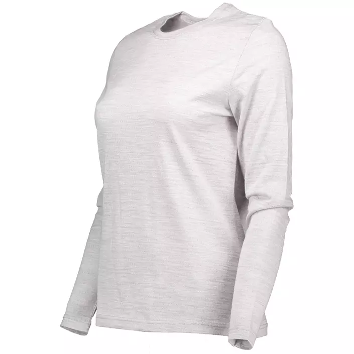 Westborn Damen Funktionsunterhemd mit Merinowolle, Light Grey, large image number 2