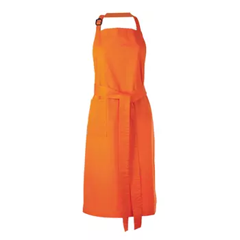 Toni Lee Kron brystlommeforkle med lomme, Oransje