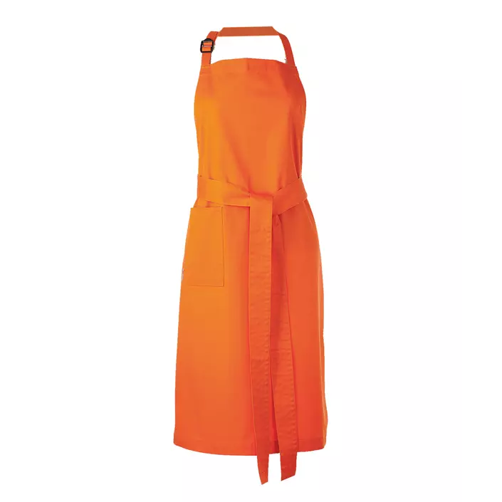 Toni Lee Kron Latzschürze mit Tasche, Orange, Orange, large image number 0