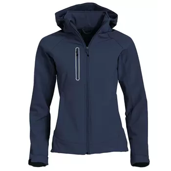Clique Milford women's softshell jacket, Navy