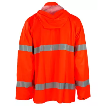 Abeko Atec rain jacket, Hi-vis Orange