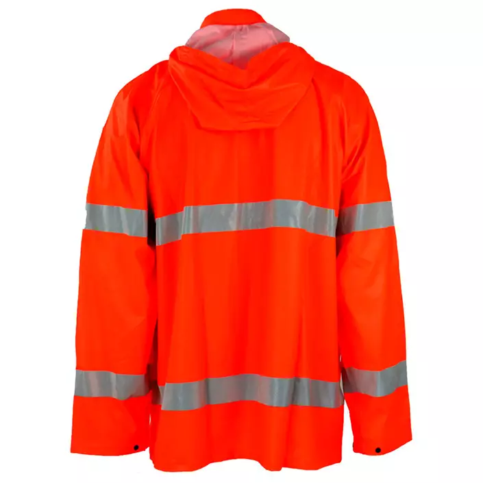 Abeko Atec rain jacket, Hi-vis Orange, large image number 1