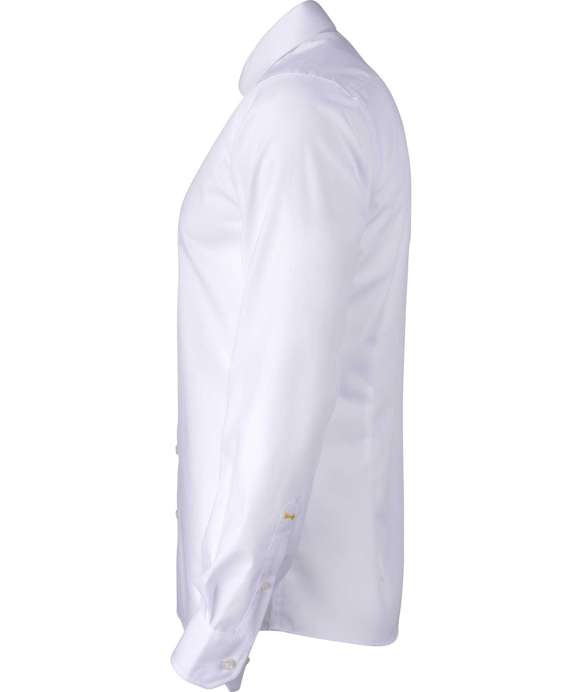 J. Harvest & Frost Twill Yellow Bow 50 regular fit shirt, White, large image number 2