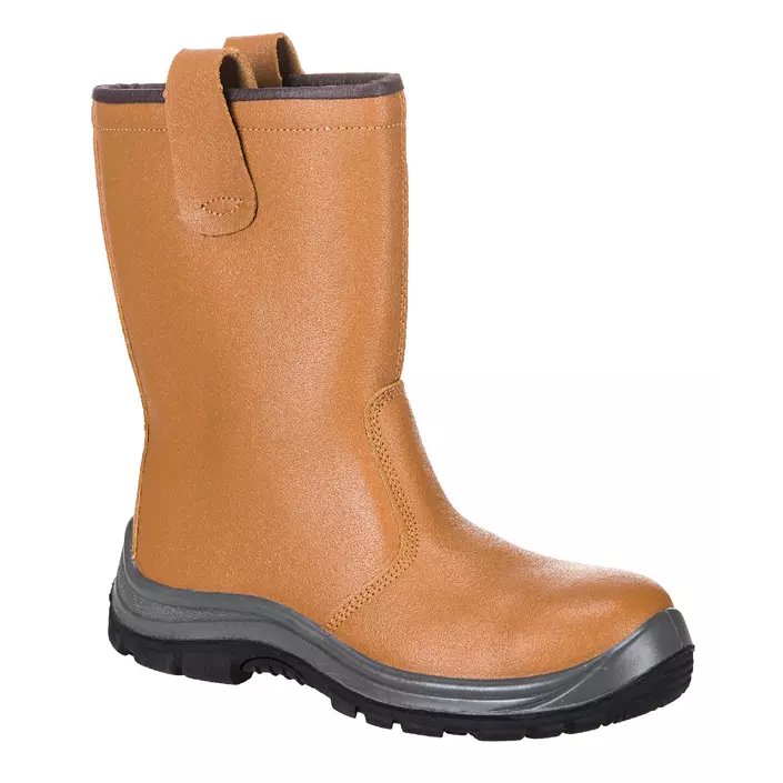 Portwest Steelite Rigger winter safety boots S1P, Brown, large image number 0