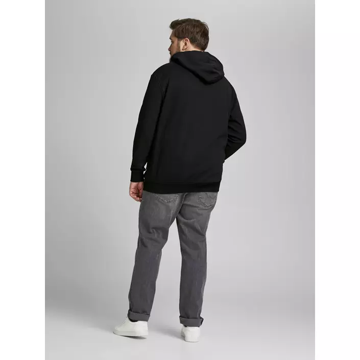 Jack & Jones JJEBASIC Plus Size hoodie, Black, large image number 6