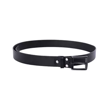 Shooster leather belt, Black