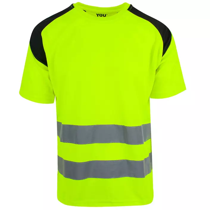 YOU Karlstad T-shirt, Hi-Vis Yellow, large image number 0
