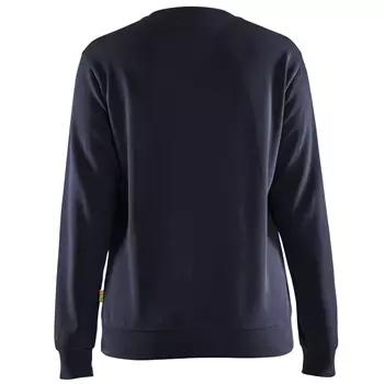 Blåkläder sweatshirt dam, Marinblå/Svart