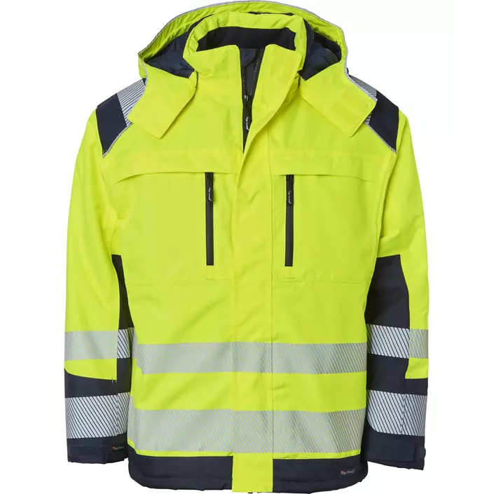 Top Swede winter jacket 120, Hi-Vis Yellow/Navy, large image number 0